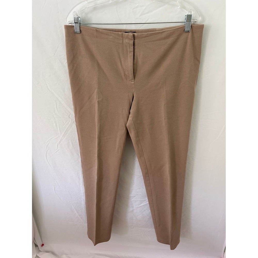 Shelly Joy Women's Size 12‎ Beige Pants Career Office Casual